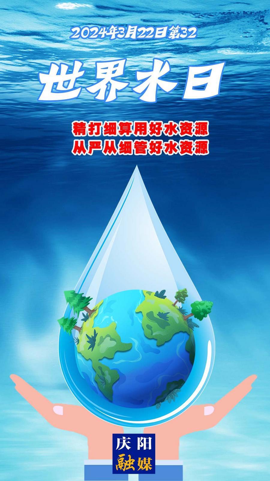 【世界水日】微海報(bào)丨精打細(xì)算用好水資源 從嚴(yán)從細(xì)管好水資源