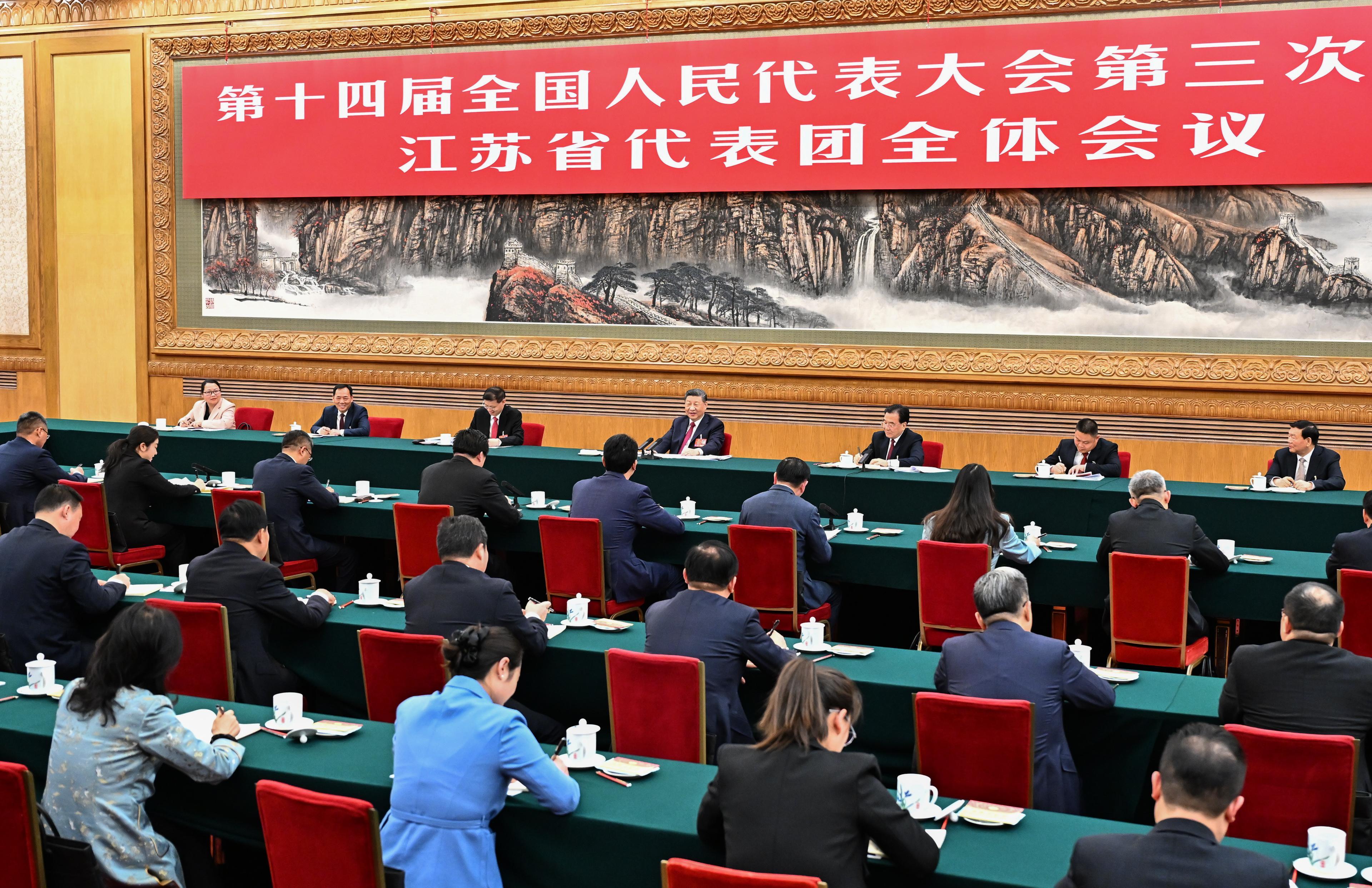 一見·總書記為何關注代表委員通道？